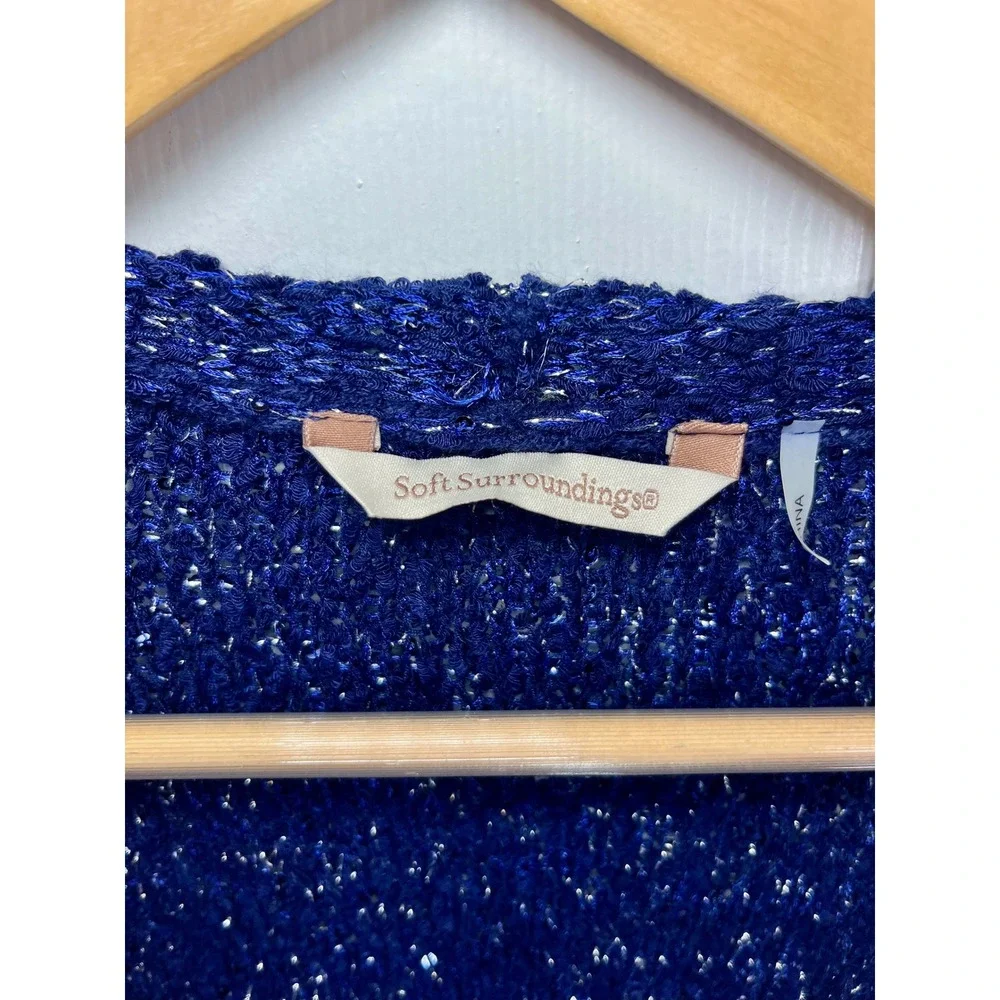 Soft Surroundings shimmering royal